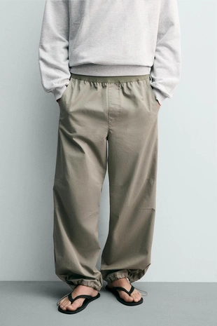 Брюки-парашют Relaxed Fit