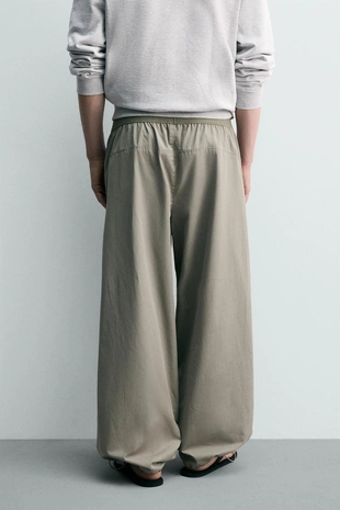 Брюки-парашют Relaxed Fit