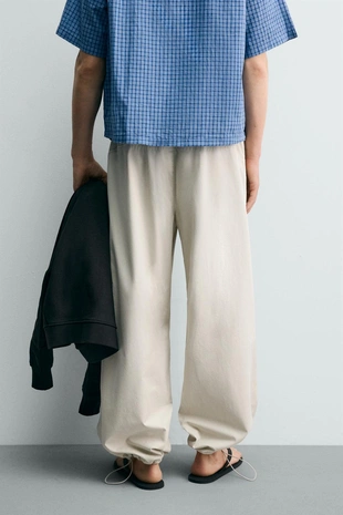 Брюки-парашют Relaxed Fit