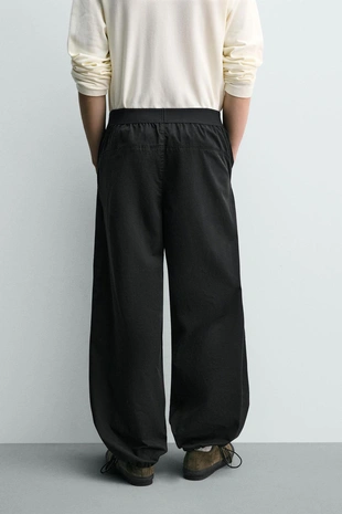 Брюки-парашют Relaxed Fit- Заказать в России