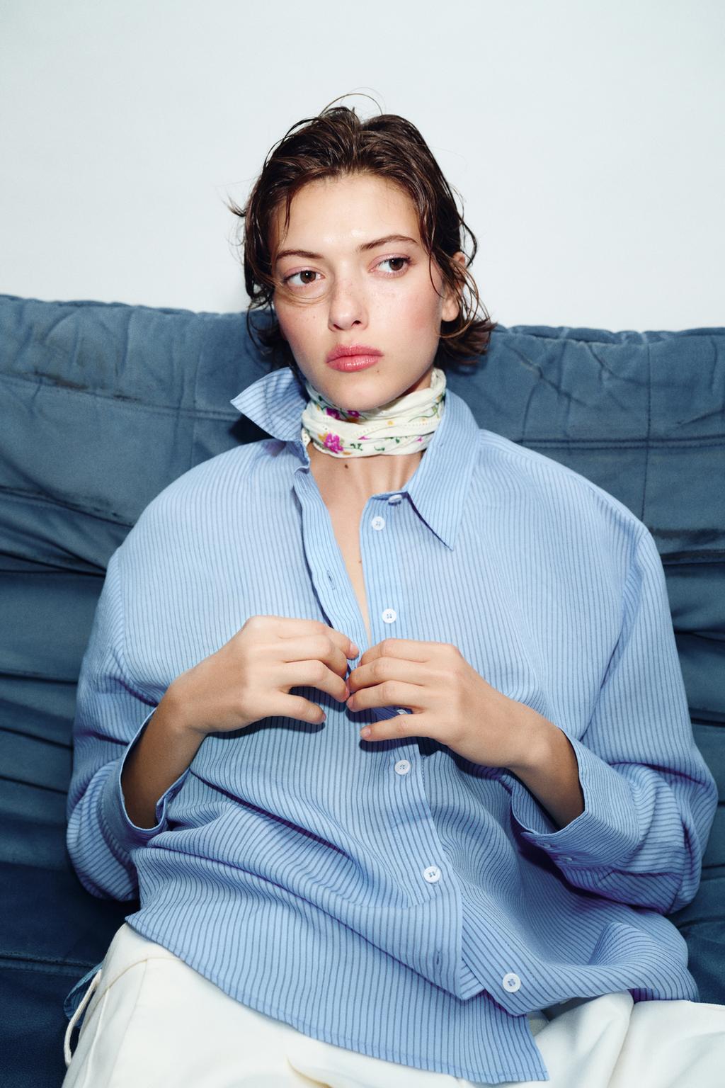 БАНДАНА С ЦВЕТОЧНОЙ ВЫШИВКОЙ