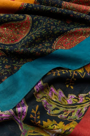 Платок с принтом пейсли- Заказать в России