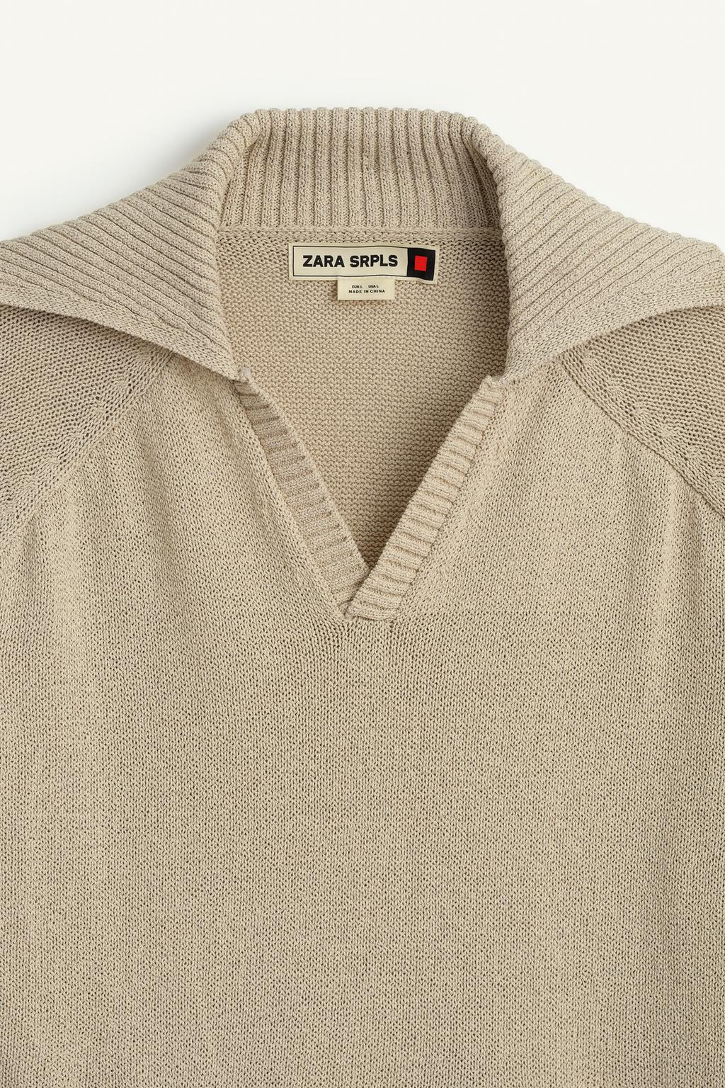 Поло-свитер