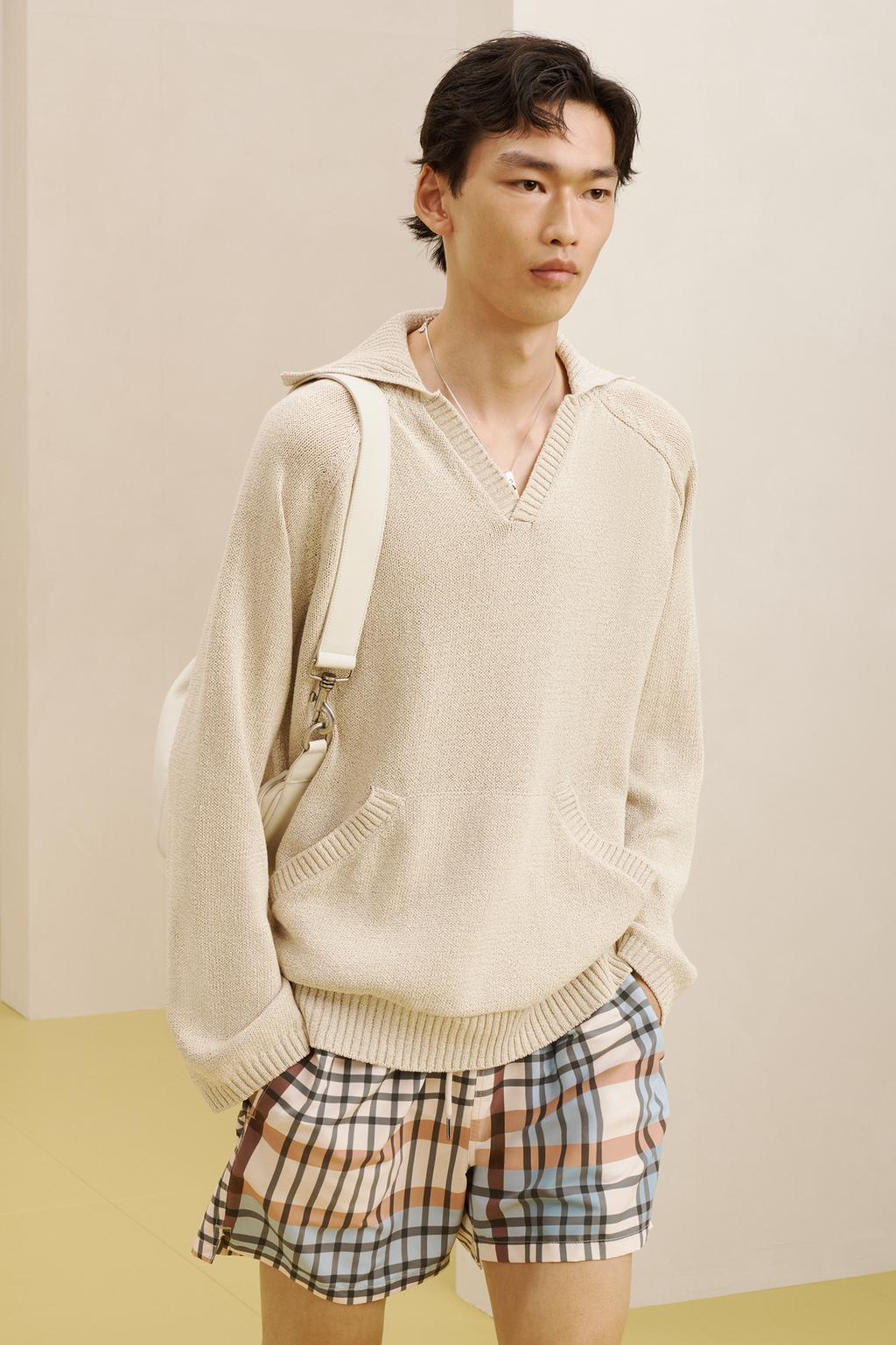 Поло-свитер