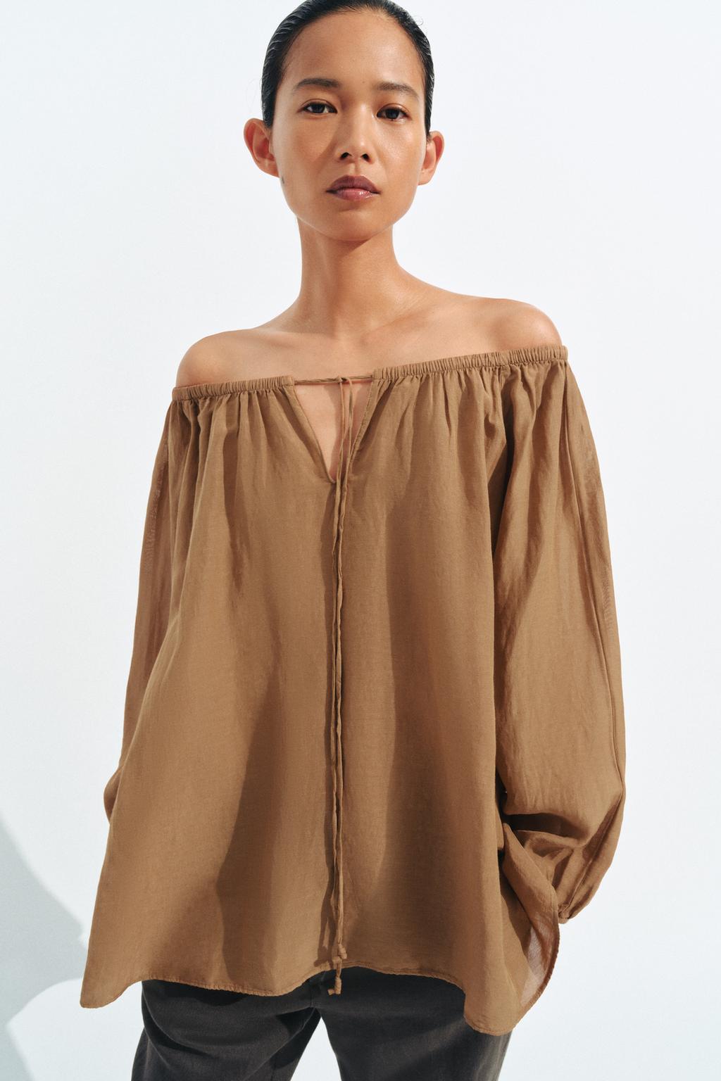 БЛУЗА ИЗ ЛЬНА — ZW COLLECTION