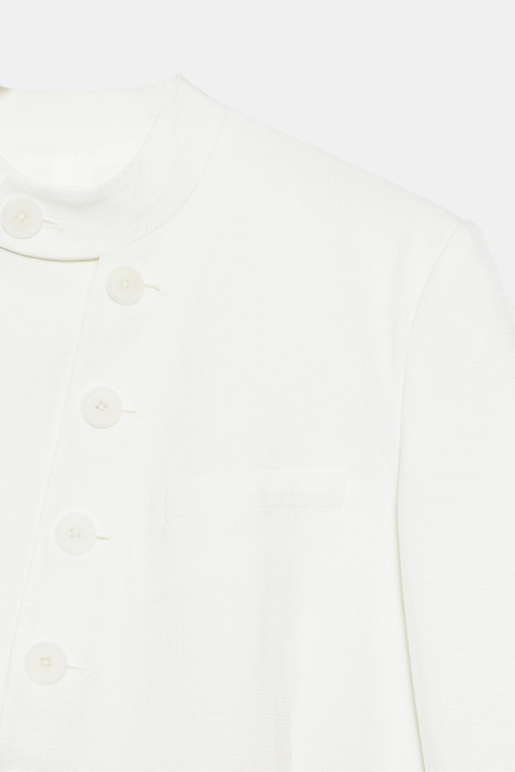 ДВУБОРТНЫЙ БЛЕЙЗЕР С ПУГОВИЦАМИ — ZW COLLECTION