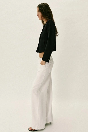 Короткий двубортный блейзер- Заказать в России