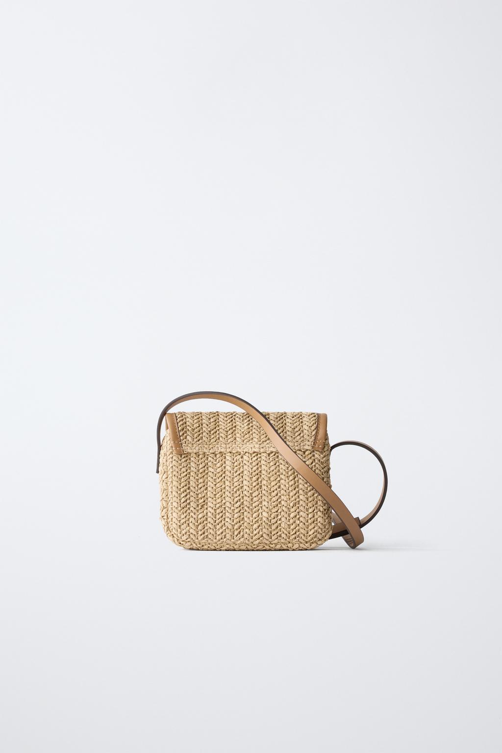 СУМКА ИЗ РАФИИ С ВИШНЯМИ