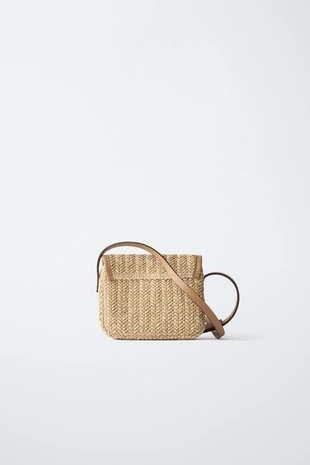 Сумка из рафии с вишнями- Заказать в России