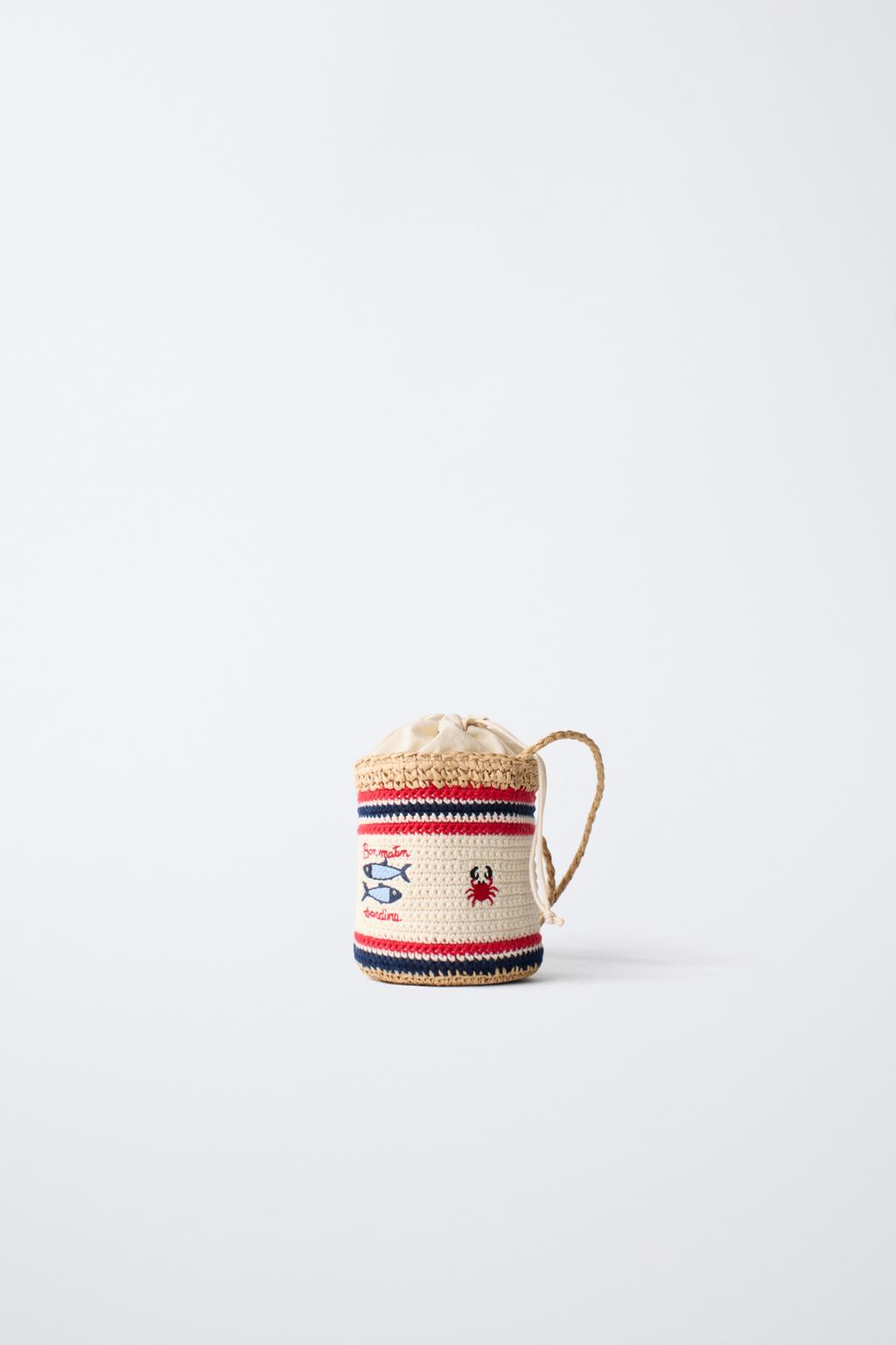 СУМКА КРЮЧКОМ С РЫБАМИ