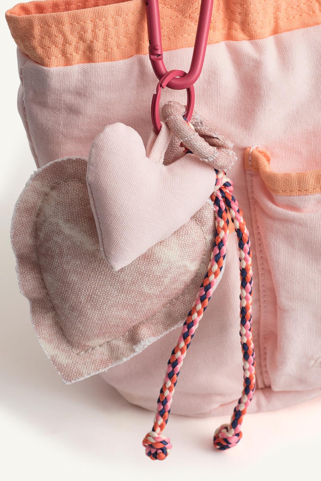 Хлопковая сумка с большим карманом zara