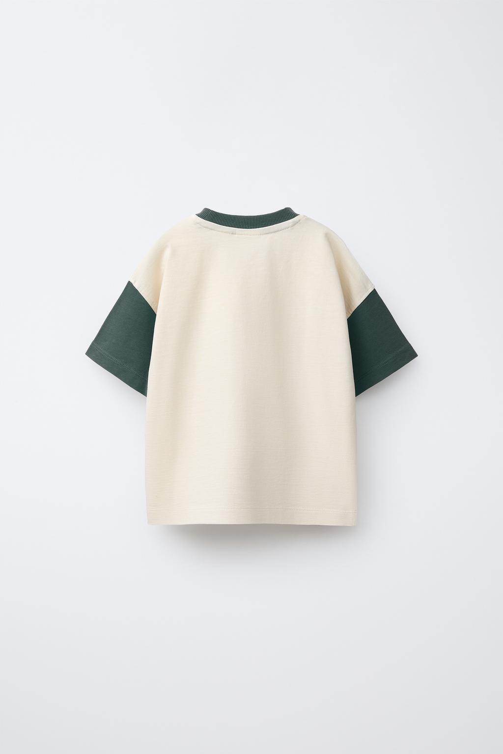 ФУТБОЛКА В СТИЛЕ КОЛОР-БЛОК