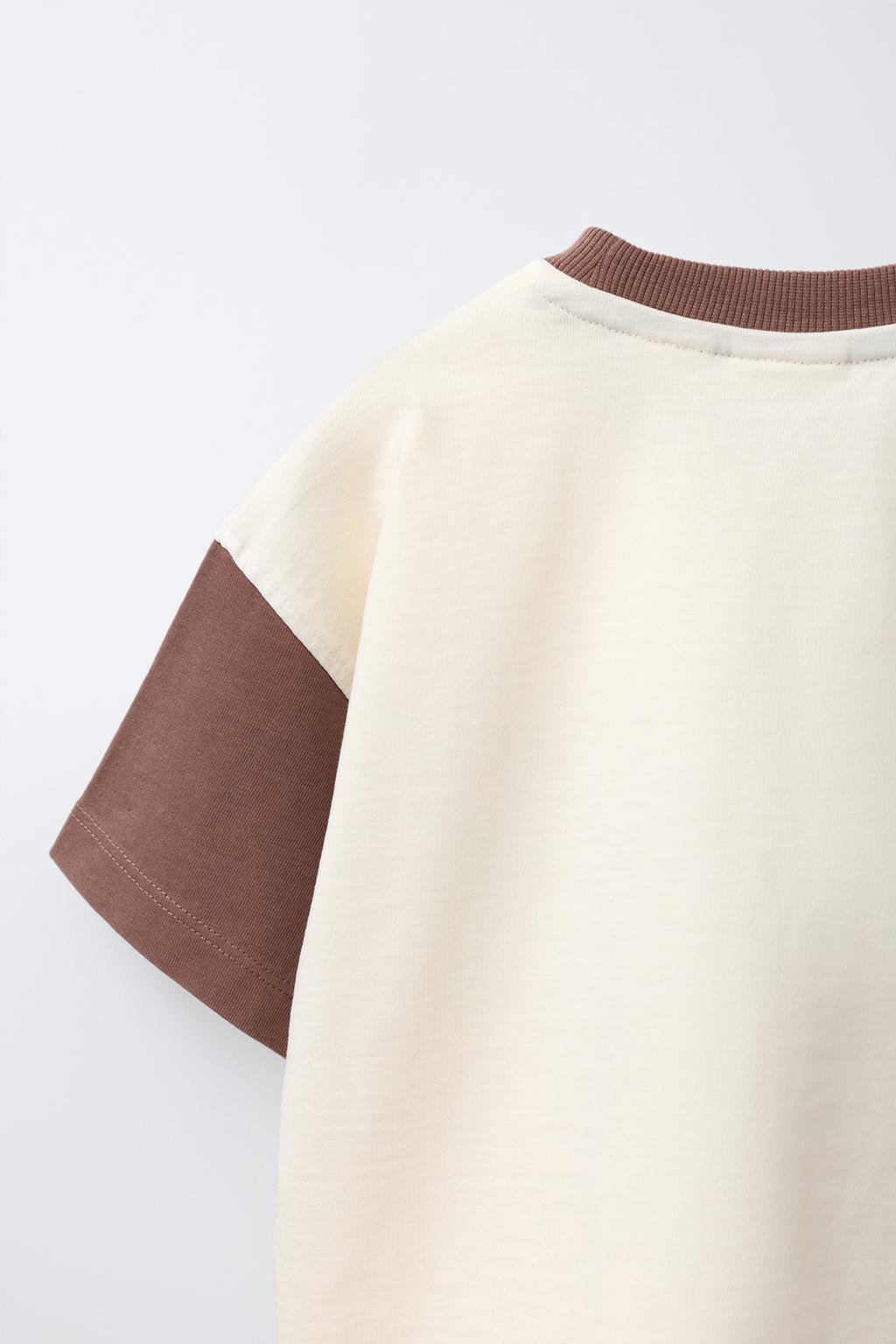 ФУТБОЛКА В СТИЛЕ КОЛОР-БЛОК