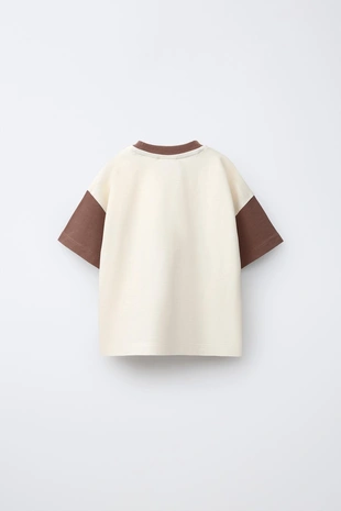 Футболка в стиле колор-блок- Заказать в России