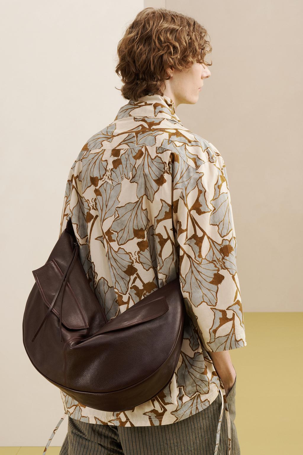 Рубашка с цветочным принтом