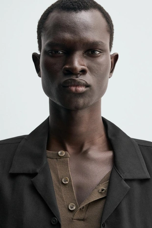 Рубашка Relaxed Fit из струящейся ткани- Заказать в России