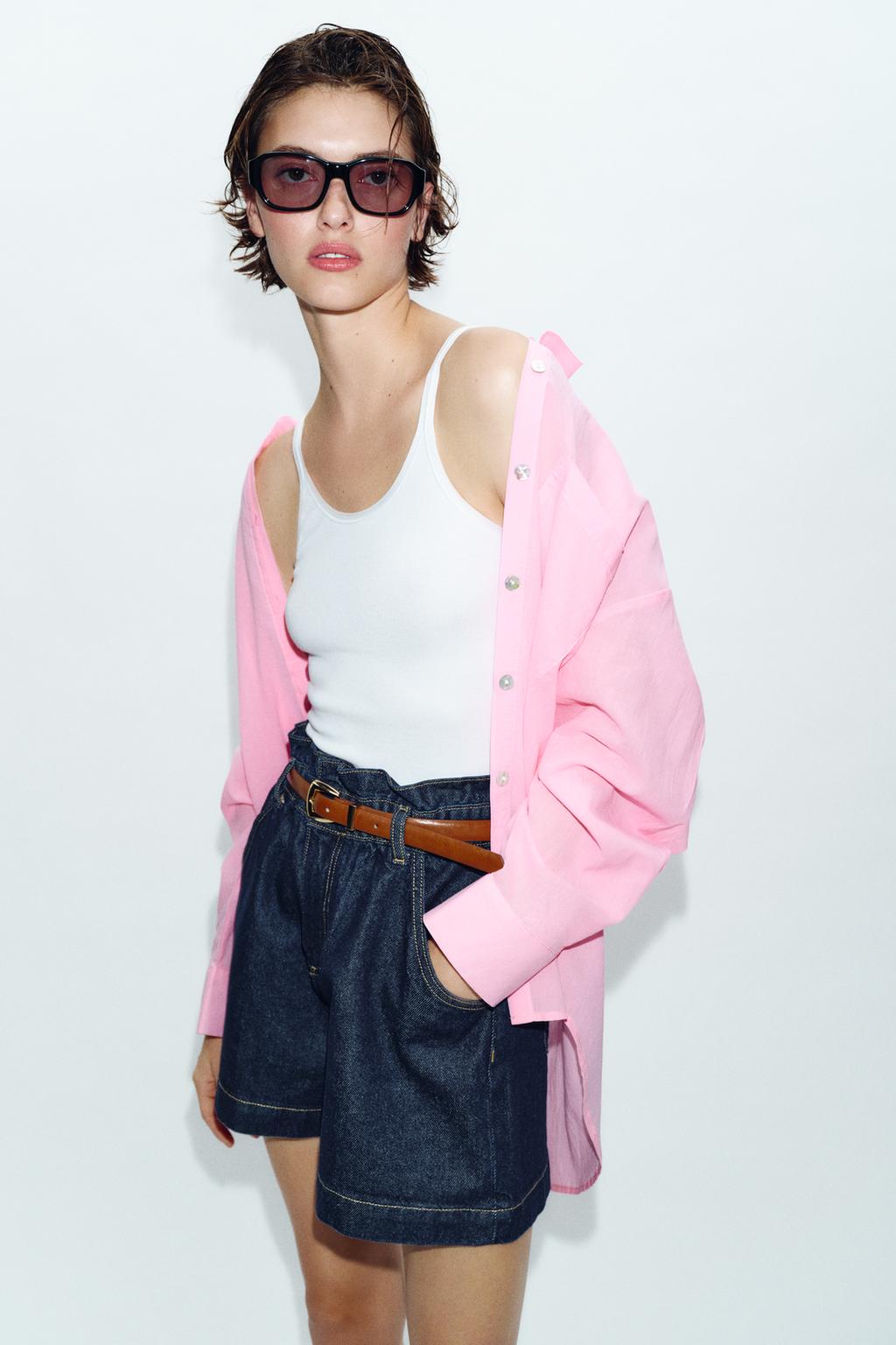 ШОРТЫ-БЕРМУДЫ BAGGY С ПОЯСОМ