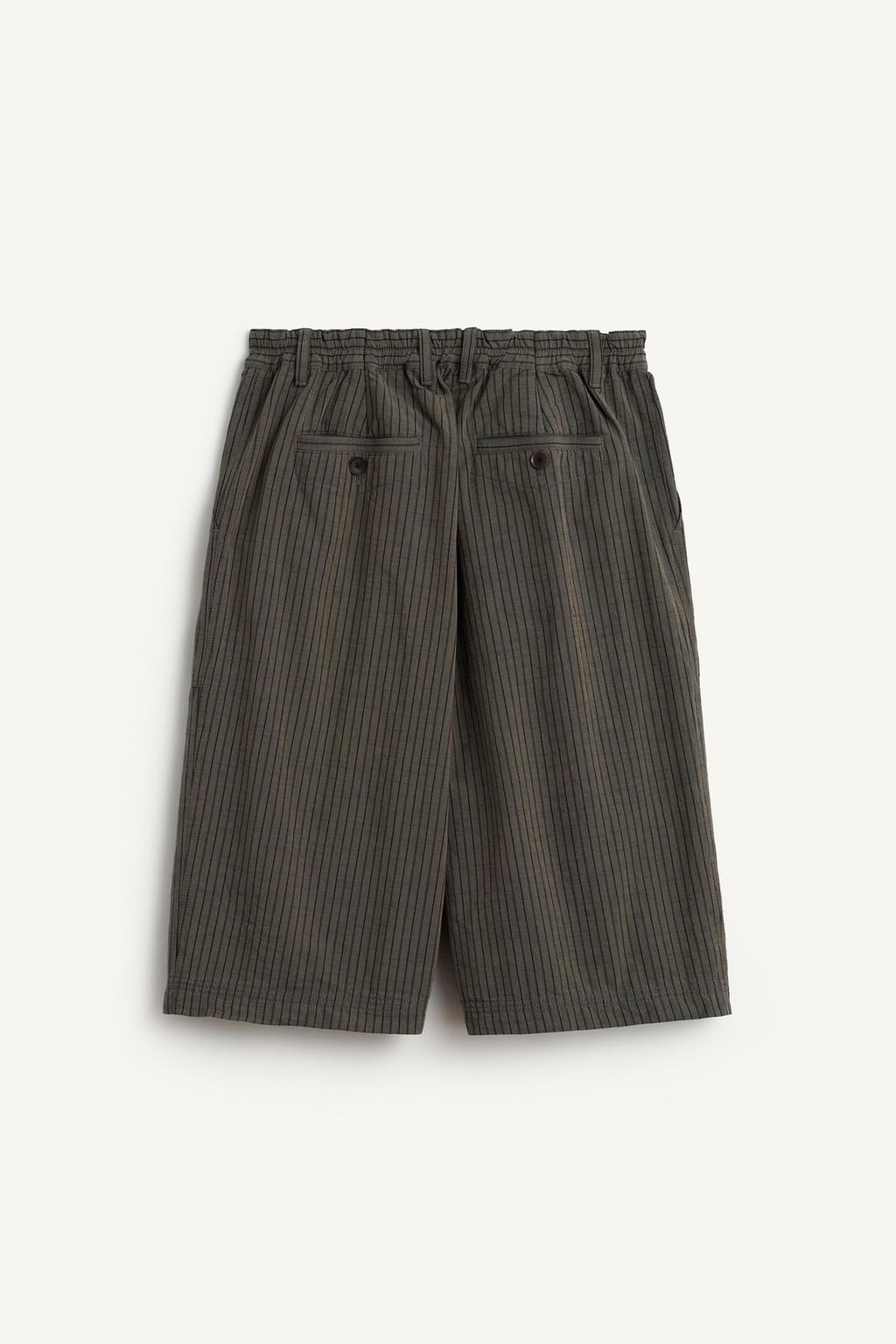 Шорты в полоску