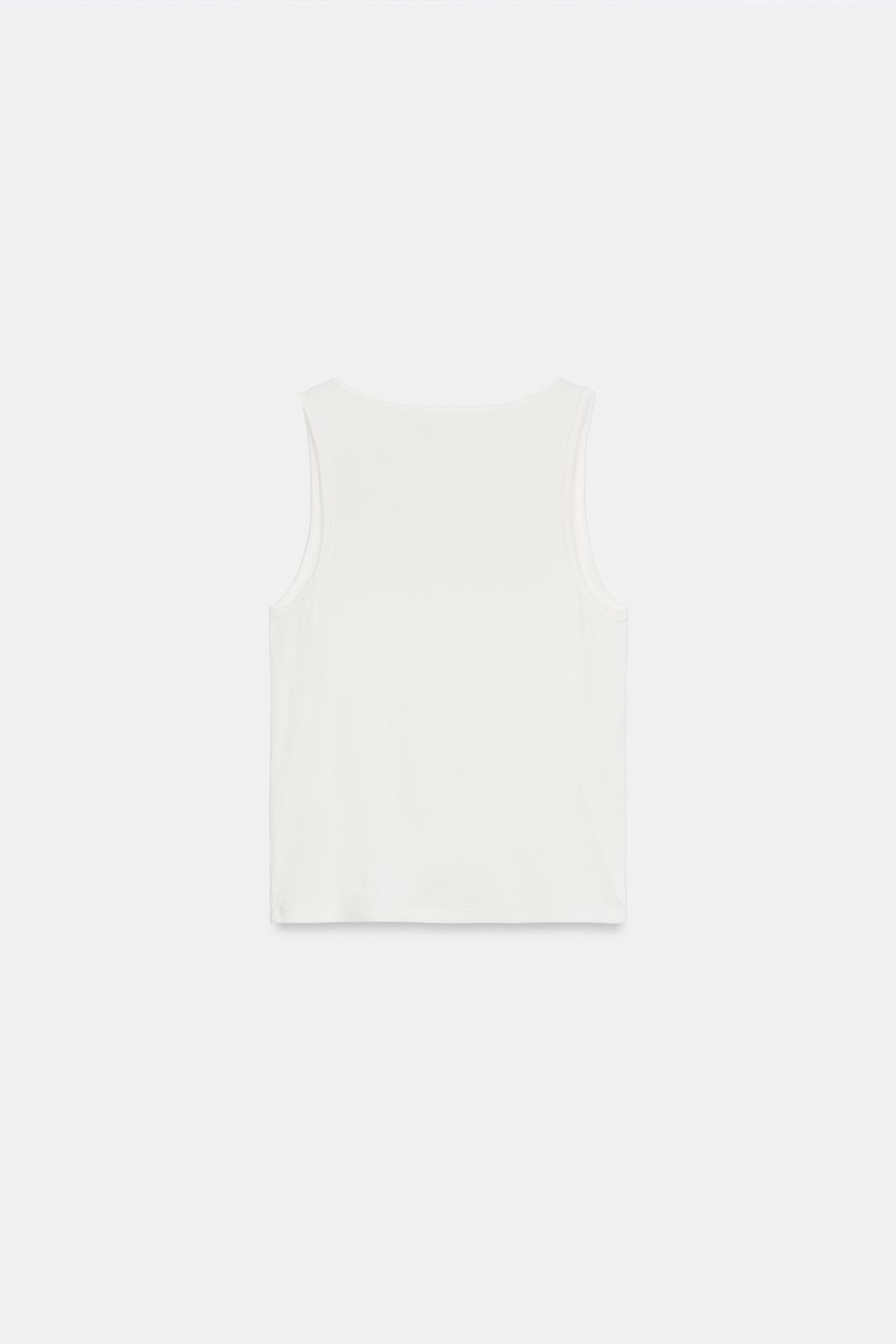 ТОП БЕЗ РУКАВОВ С ЦВЕТОЧНЫМ ПРИНТОМ