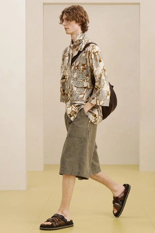 Кожаные босоножки- Заказать в России