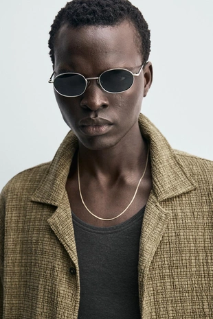 Рубашка из жатой ткани- Заказать в России