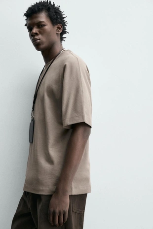 Футболка Regular Fit Heavyweight- Заказать в России