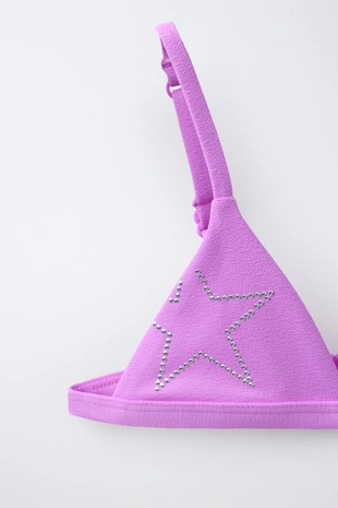 6-14 лет/ бикини с текстурными звездами- Заказать в России