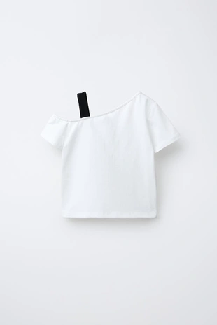 Футболка с луком на верху- Заказать в России