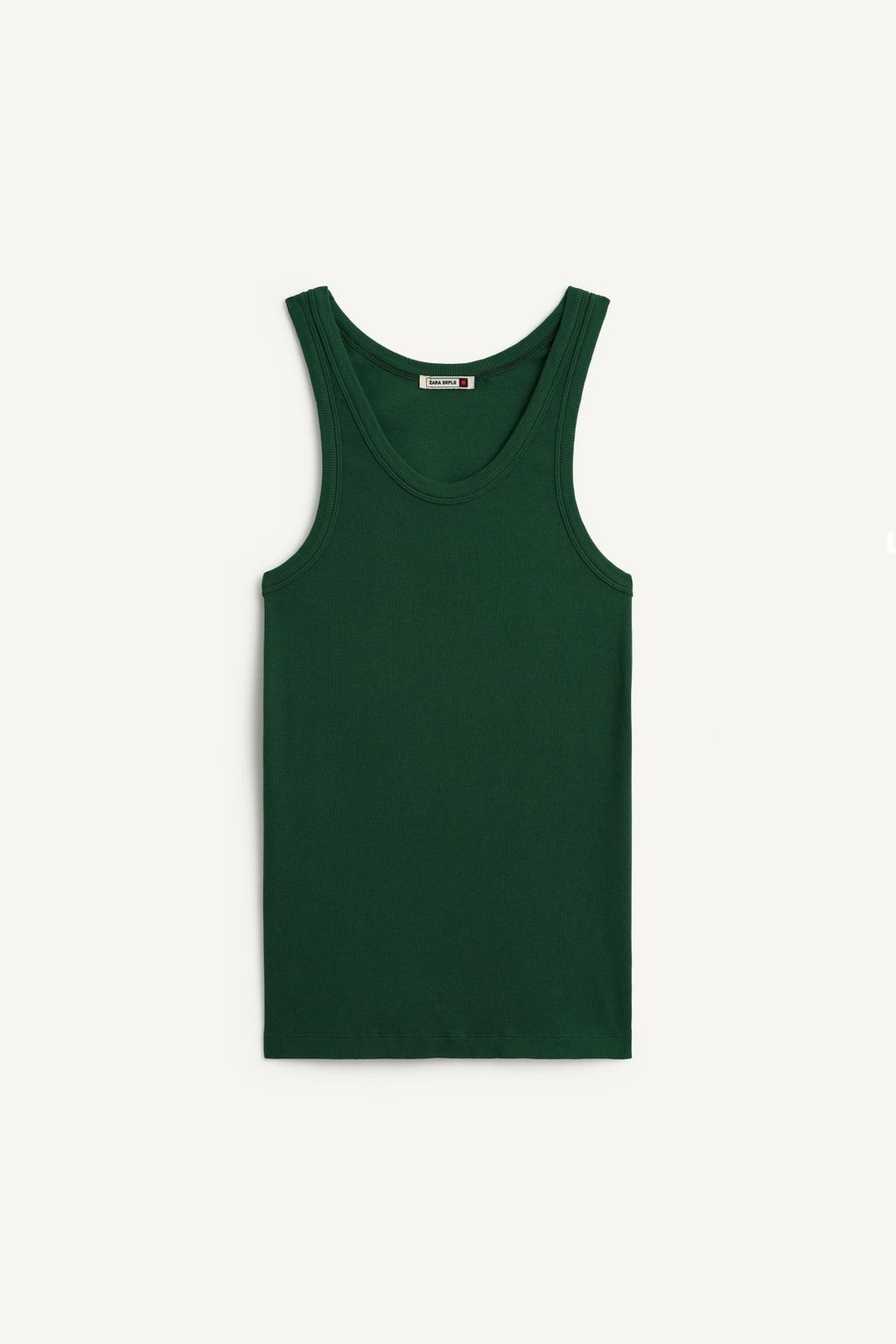 Топ из хлопковой пряжи