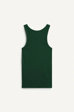 Топ из хлопковой пряжи