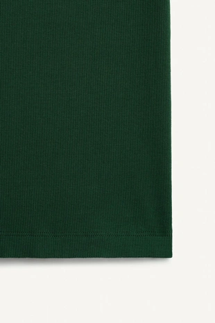 Топ из хлопковой пряжи