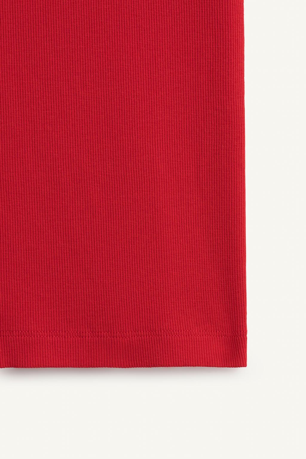 Хлопковый топ без рукавов