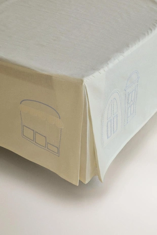 Детское белье с вышивкой из льна и хлопка- Заказать в России