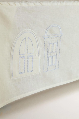 Детское белье с вышивкой из льна и хлопка- Заказать в России