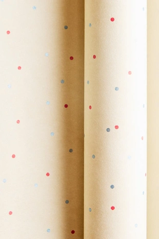 Оберточная бумага в горошек- Заказать в России