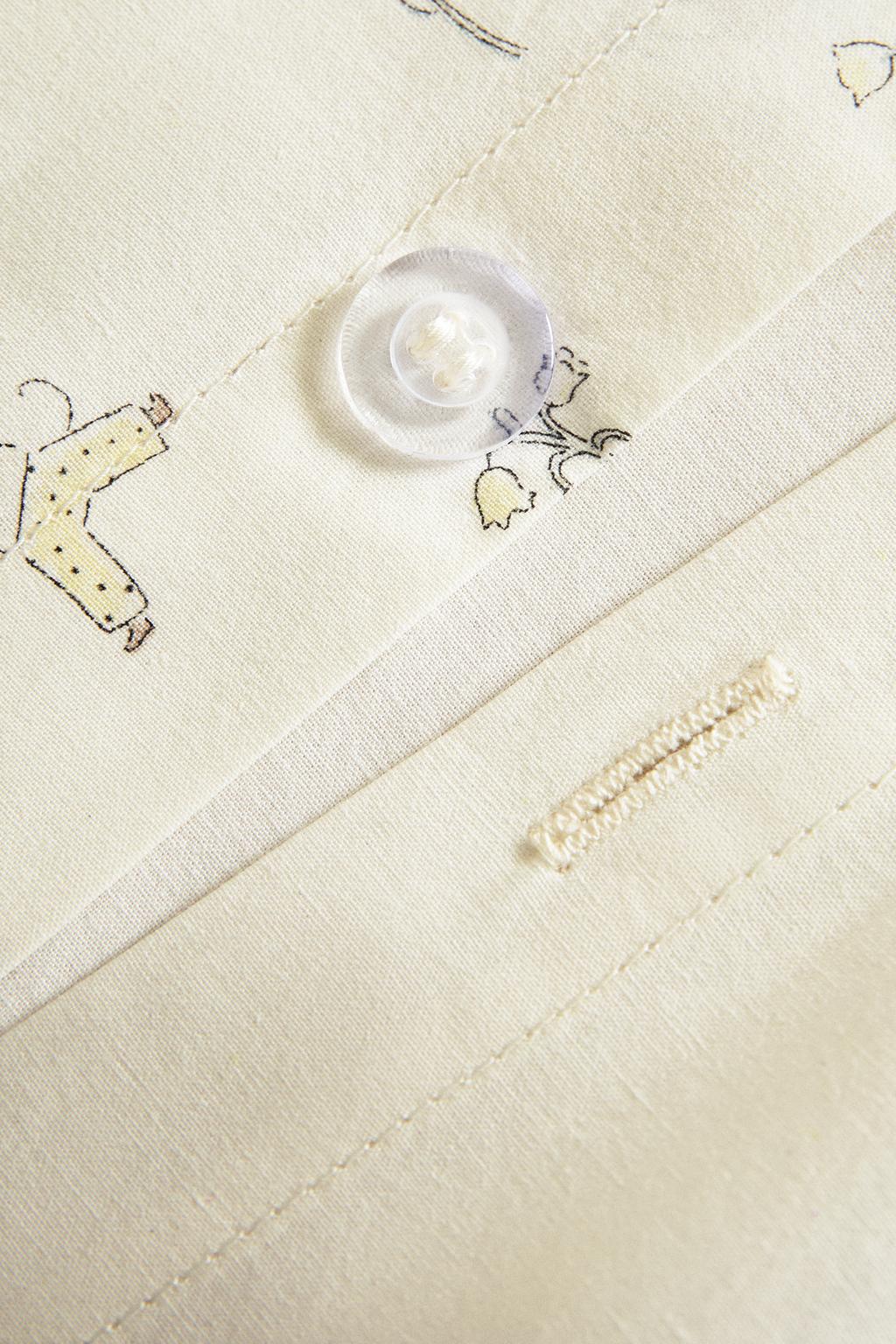 Детское одеяло с застежкой на пуговицы и мышами