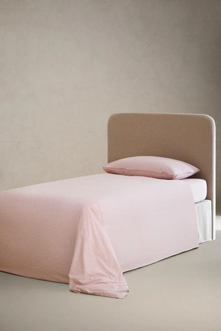 Детское одеяло из хлопка в клетку- Заказать в России