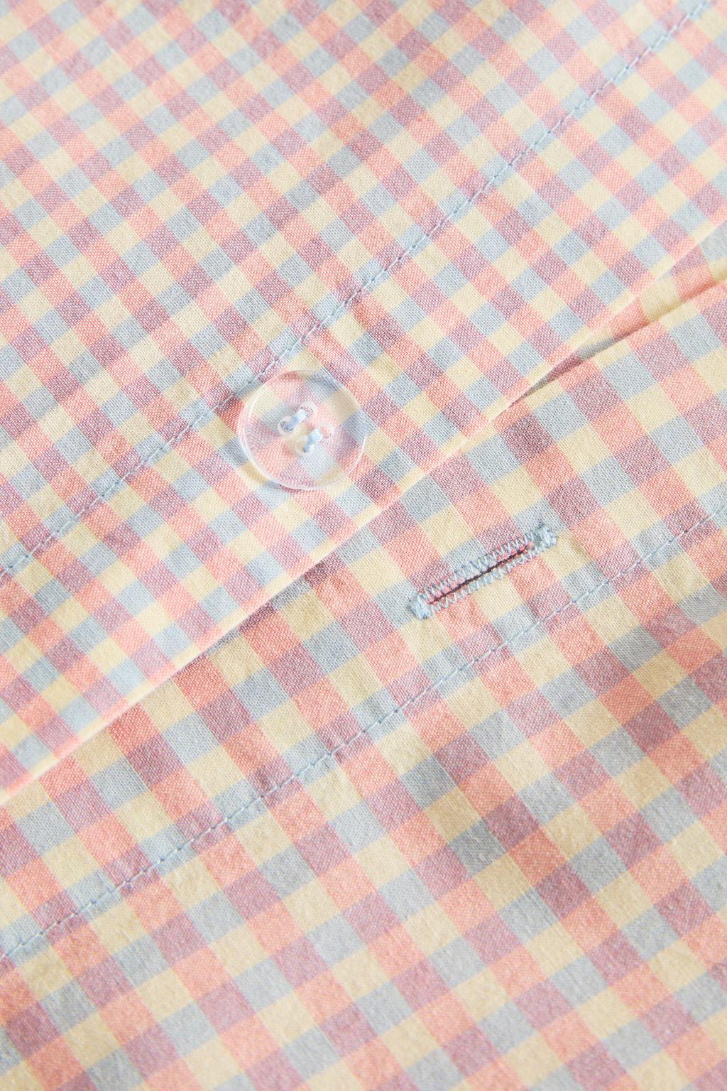 Детское одеяло из хлопка в клетку