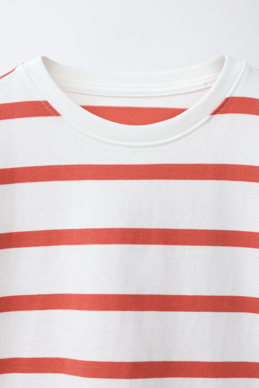 ФУТБОЛКА HEAVY WEIGHT В ПОЛОСКУ С НАДПИСЬЮ