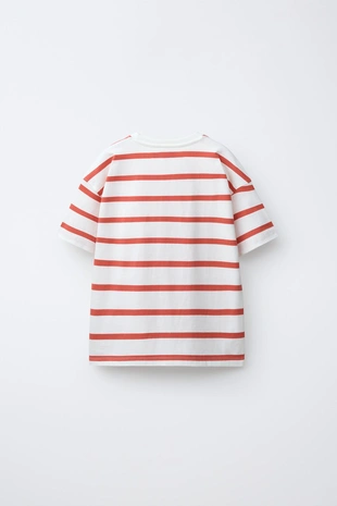 Футболка Heavy Weight в полоску с надписью- Заказать в России