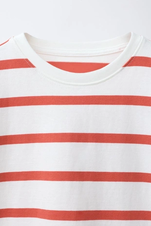 Футболка Heavy Weight в полоску с надписью- Заказать в России