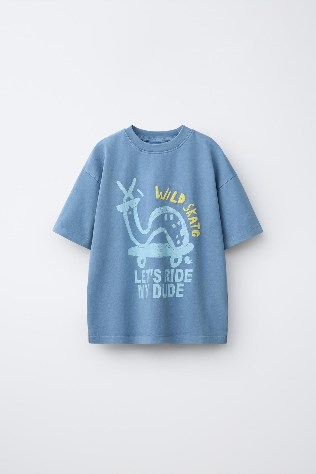 ФУТБОЛКА С ПРИНТОМ «СКЕЙТ»