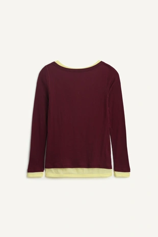 Хлопковая двойная футболка 16