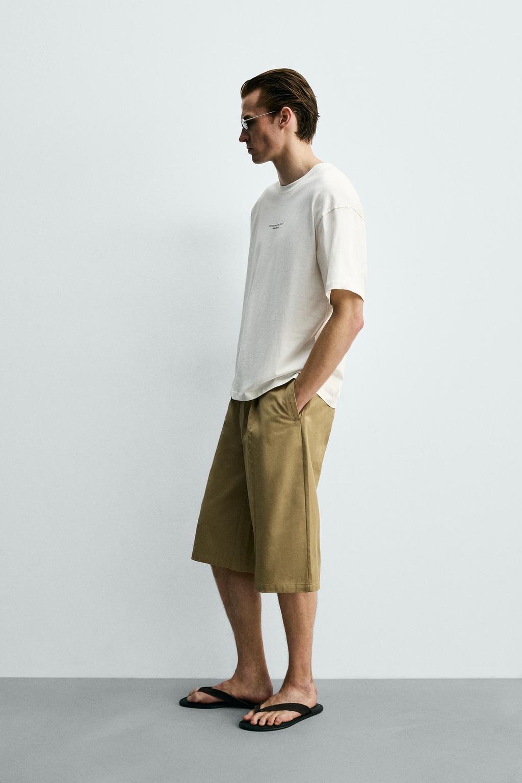 ФУТБОЛКА С ВЫШИВКОЙ И ТЕКСТОВЫМ ПРИНТОМ