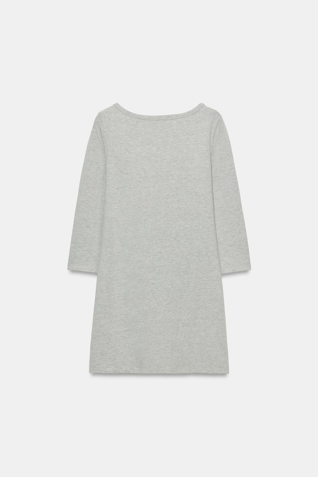 КОРОТКОЕ ПЛАТЬЕ С ВЫРЕЗОМ «ЛОДОЧКА»