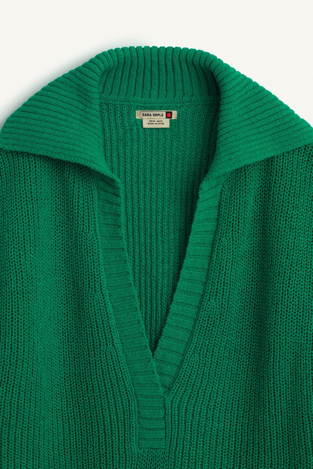 Поло свободного кроя из смесовой пряжи с льном