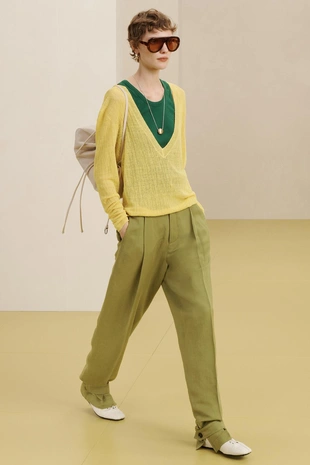 Водолазка из льняной смеси 16