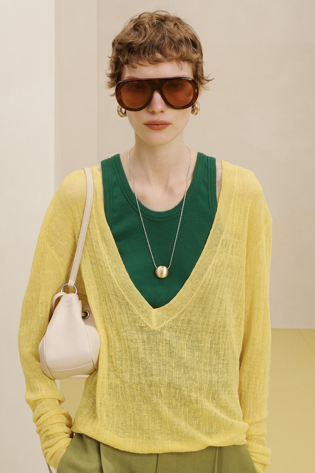 Водолазка из льняной смеси 16