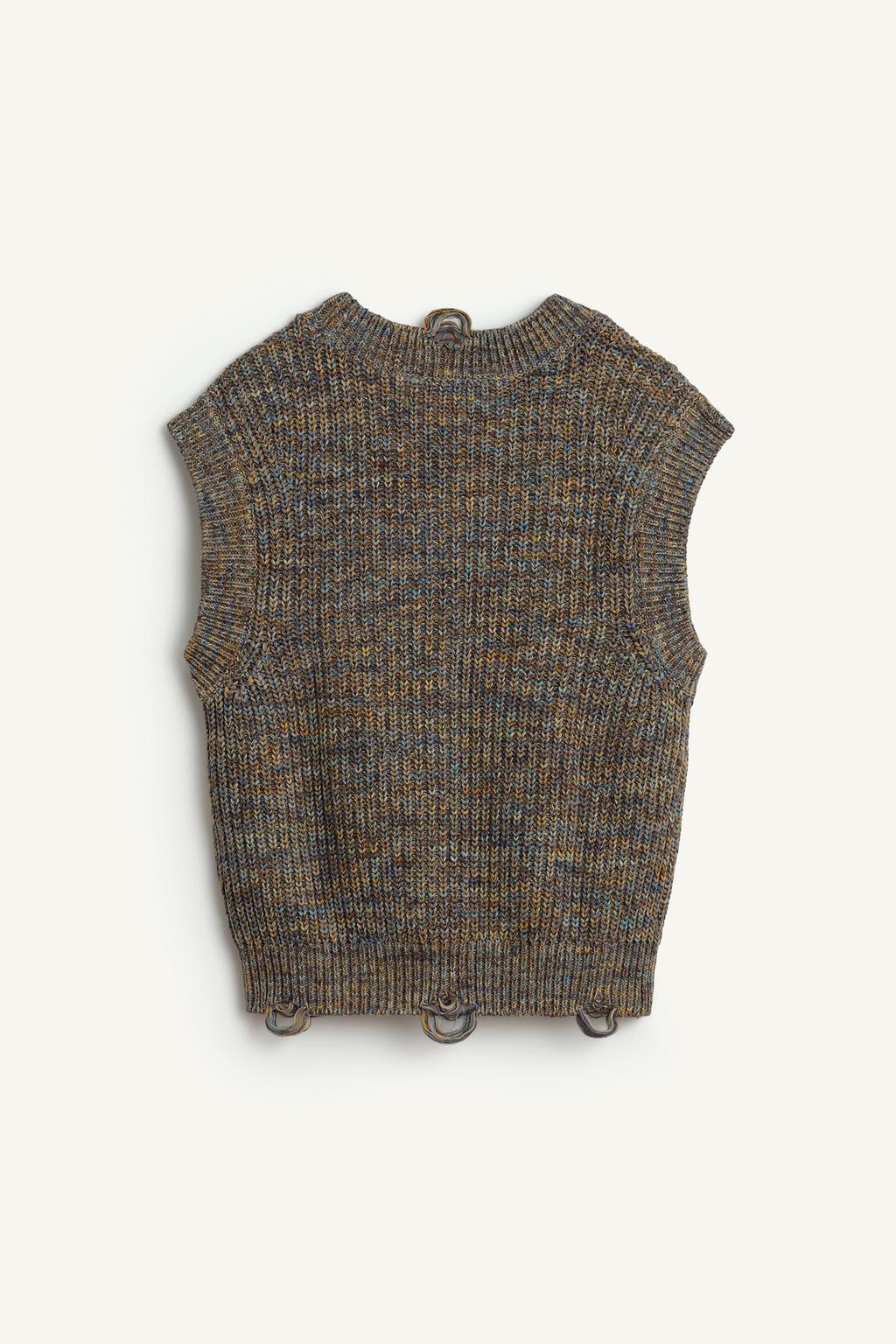 Трикотажный жилет knt