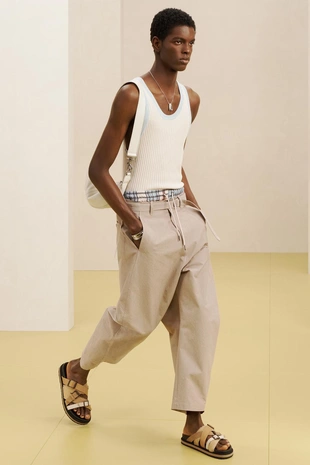 Штаны balloon fit- Заказать в России